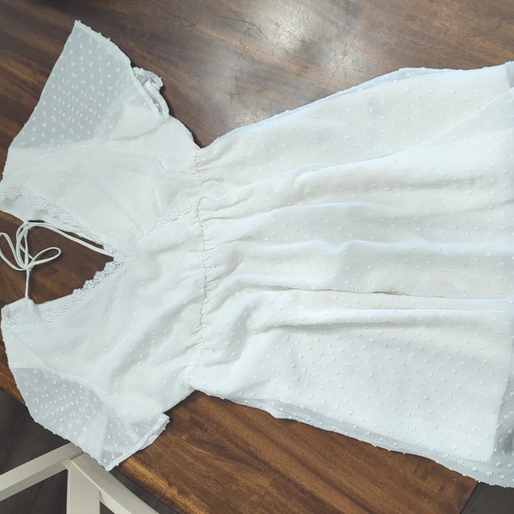 White dress